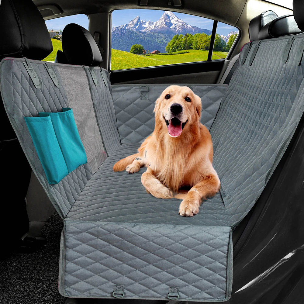 Car Seat Cover Waterproof Rear Back Seat Protector Mat