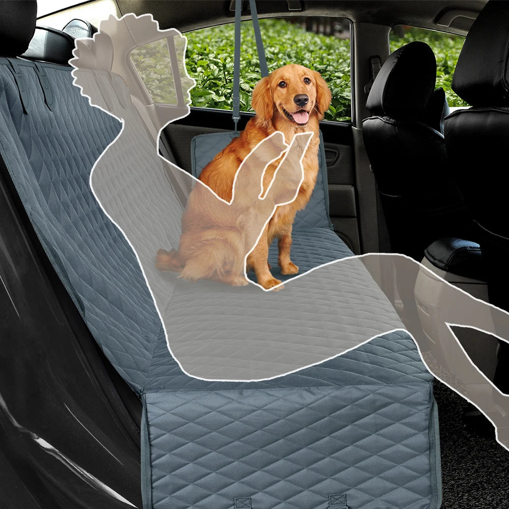 Car Seat Cover Waterproof Rear Back Seat Protector Mat