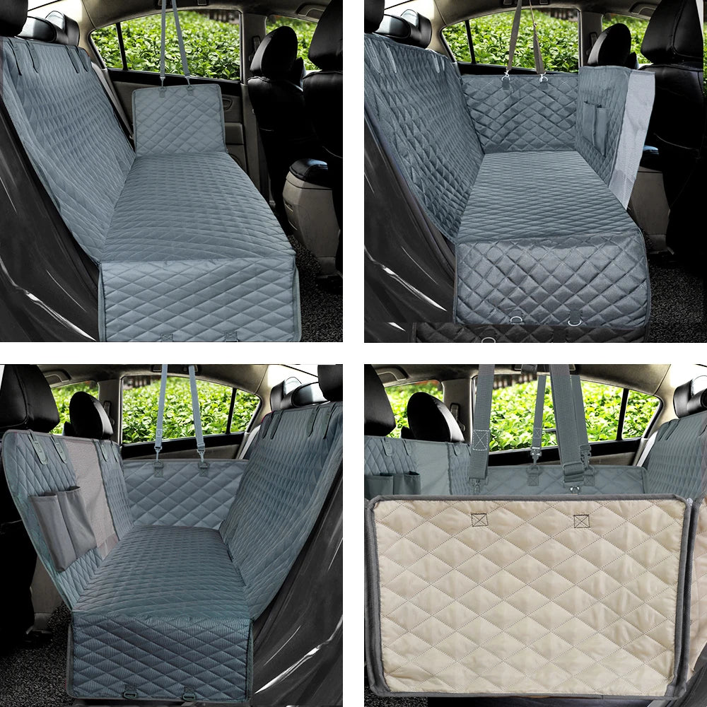 Car Seat Cover Waterproof Rear Back Seat Protector Mat