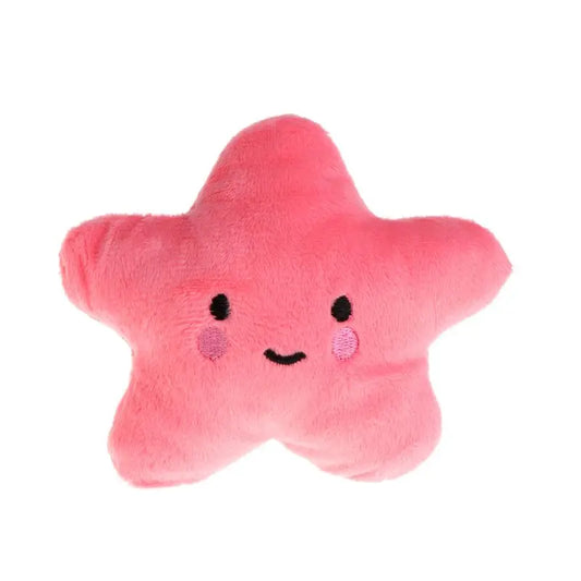Pet Toy Plush Cloud Star Shaped Soft Squeaky Sound Dog Chew Puppy Kids Retailsale