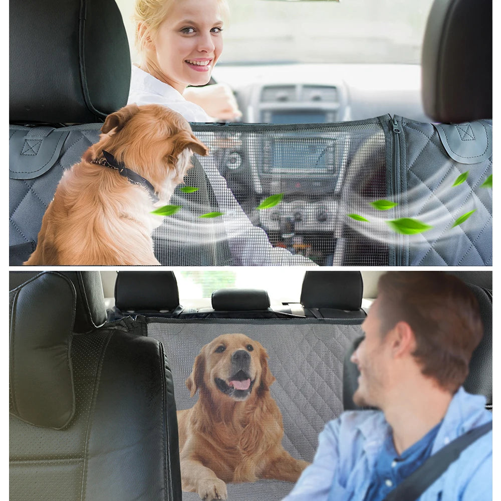 Car Seat Cover Waterproof Rear Back Seat Protector Mat