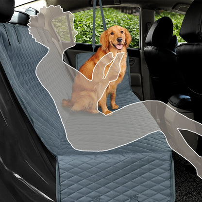 Car Seat Cover Waterproof Rear Back Seat Protector Mat